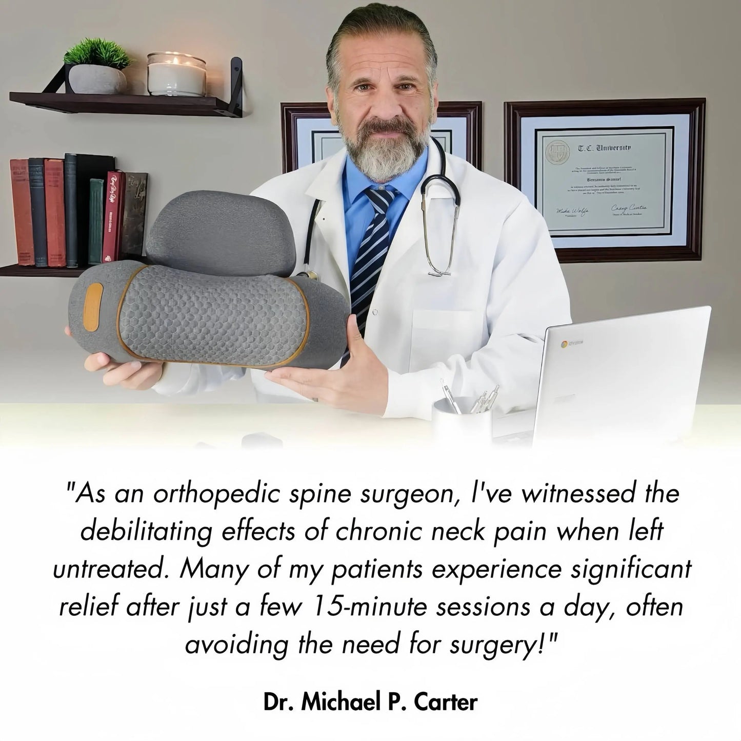 Original Thera Pillow™ | Traction Massager